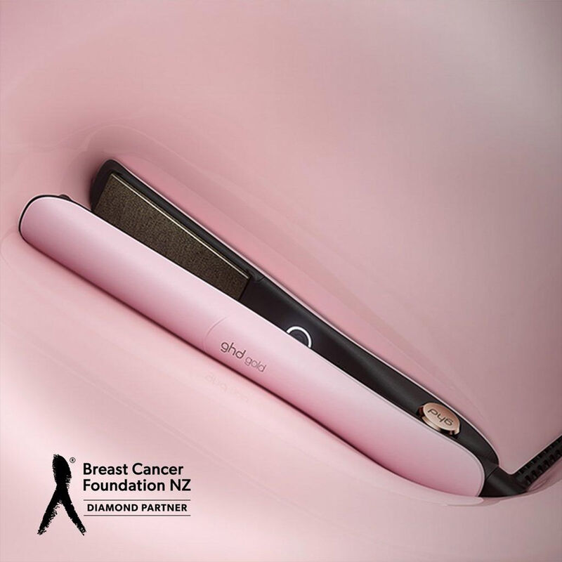 ghd Gold® Hair Straightener (26mm Plate) in Pink Sorbet image number 1